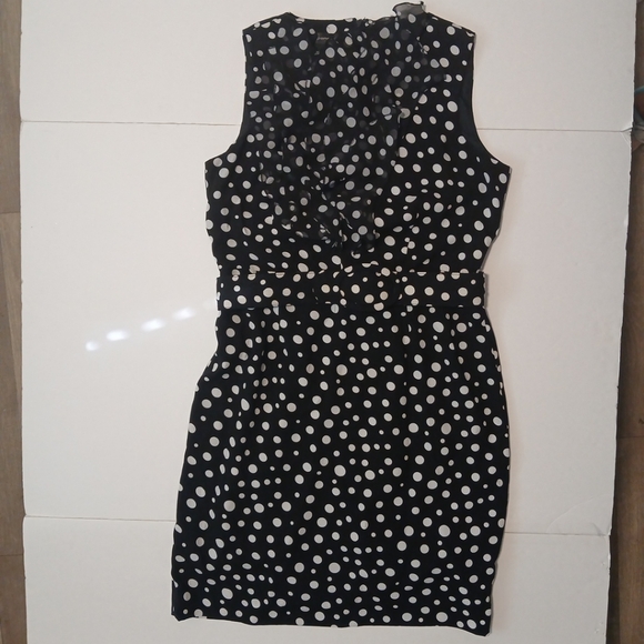 Spense Ruffle Polka Dots Woman Dress Size 10 - Picture 11 of 13